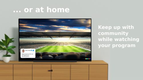Or at home